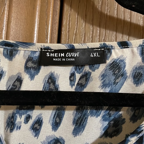 100% polyester leopard print baby tunic blouse - Picture 2 of 4